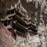 Shanxi Region building on cliff